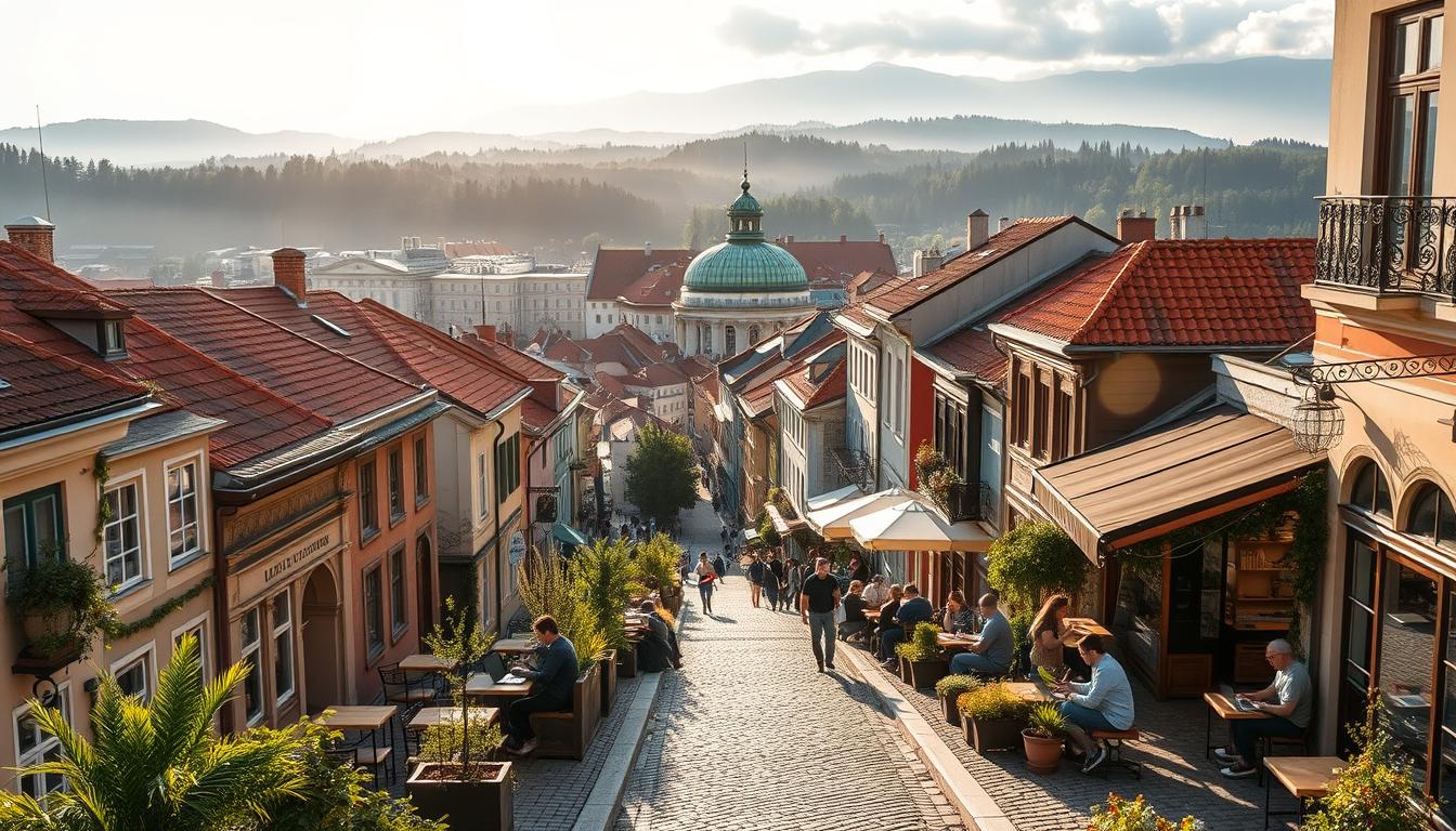 Affordable digital nomad cities Eastern Europe