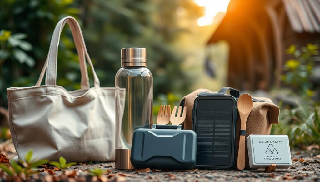 Innovative eco-friendly travel accessories